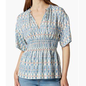 Joie Renae Split Neck Top Large
